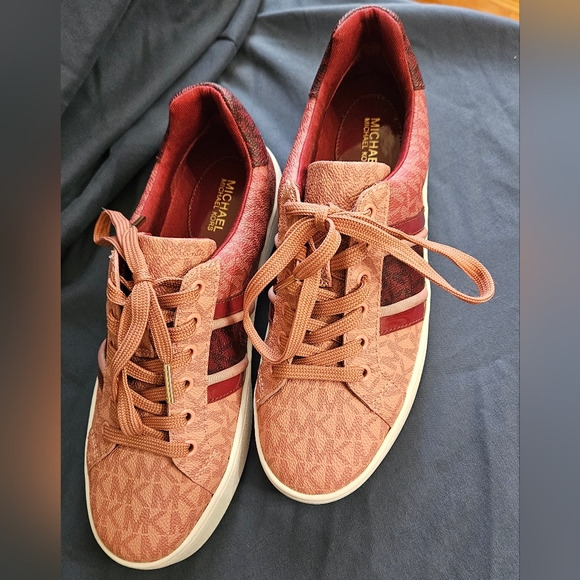 Michael kors poppy stripe lace up berry - Picture 4 of 5